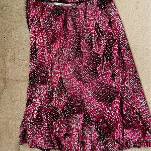 Laura Ashley vintage 80’s 90’s skirt ruffle bottom large